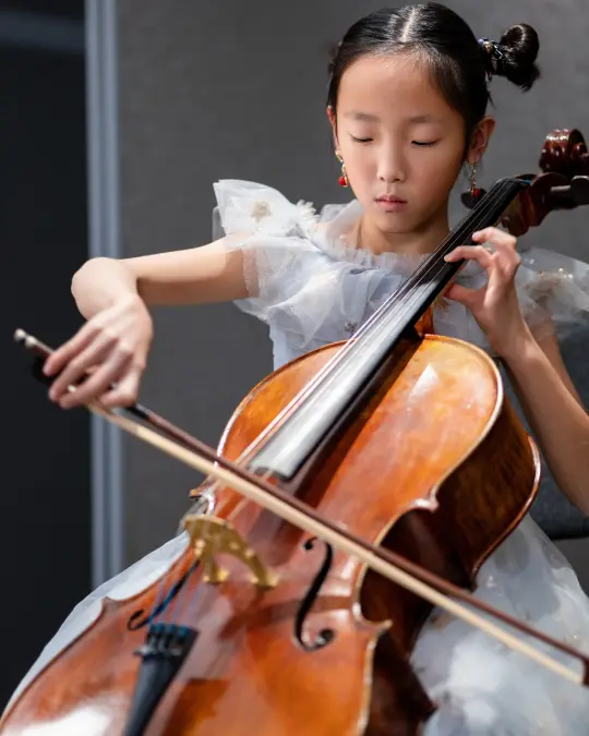 CAMA cello student